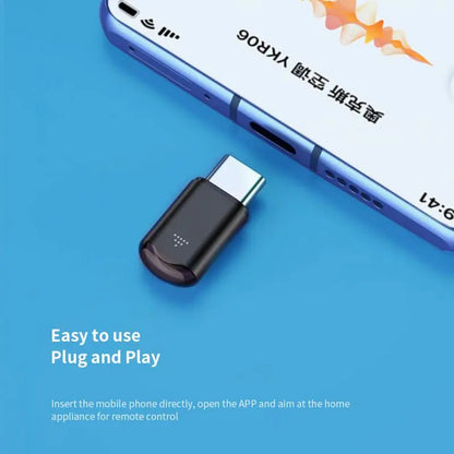 Smart IR Remote Control Phone Adapter